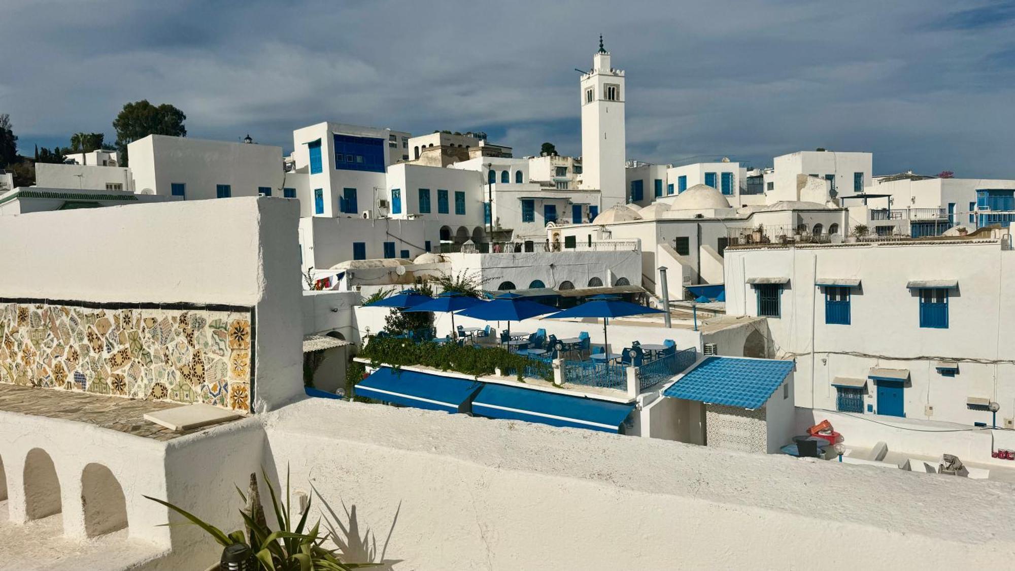 Panoramic 360 Degrees View Sidi Bousaid Sidi Bou Said Exterior photo